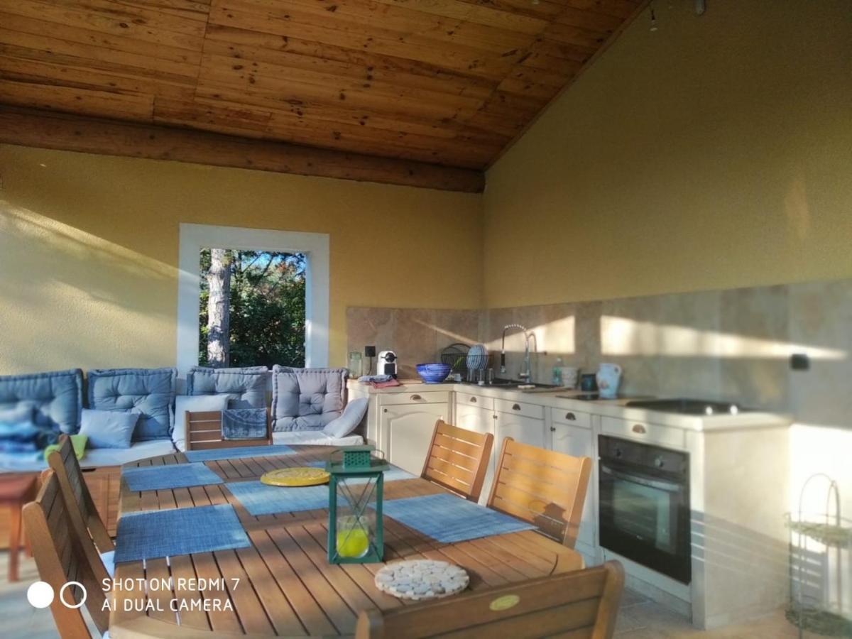 Proche Uzes Petit Gite Avec Grande Cuisine D'Ete Et Piscine Saint-Siffret Εξωτερικό φωτογραφία