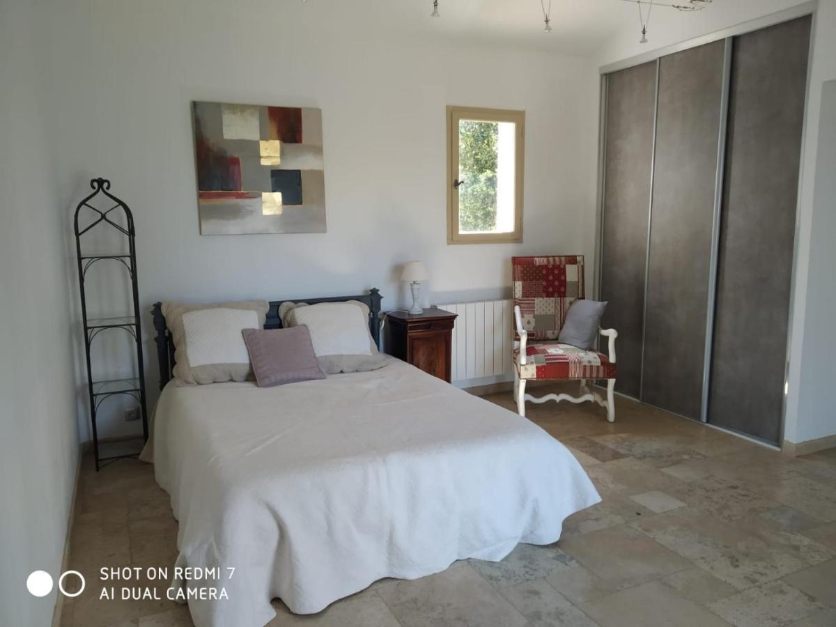 Proche Uzes Petit Gite Avec Grande Cuisine D'Ete Et Piscine Saint-Siffret Εξωτερικό φωτογραφία