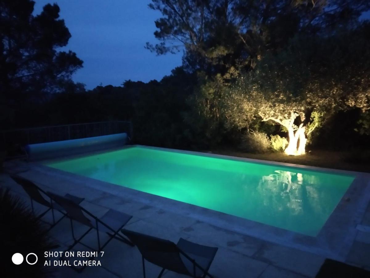 Proche Uzes Petit Gite Avec Grande Cuisine D'Ete Et Piscine Saint-Siffret Εξωτερικό φωτογραφία