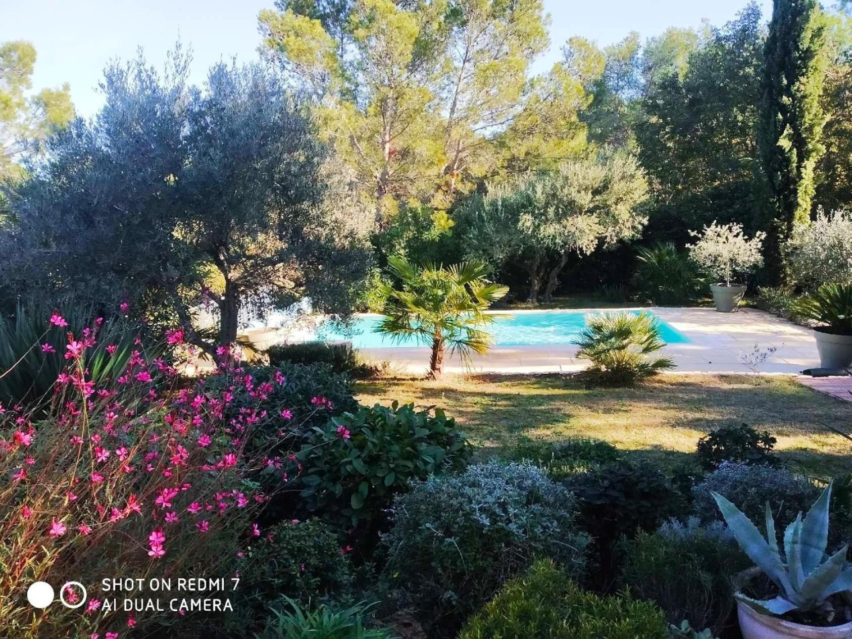 Proche Uzes Petit Gite Avec Grande Cuisine D'Ete Et Piscine Saint-Siffret Εξωτερικό φωτογραφία